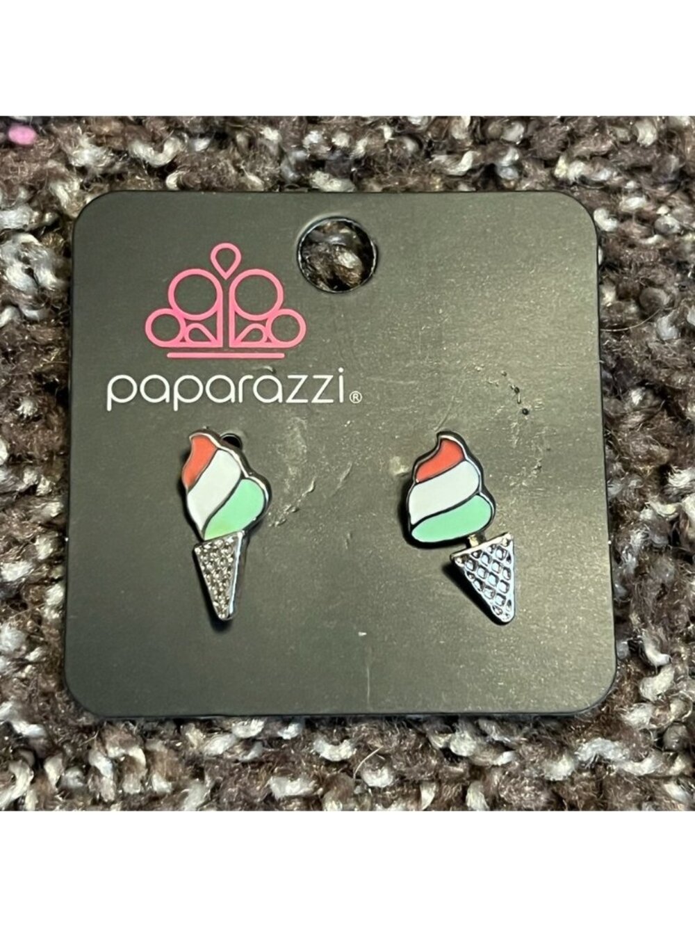 Paparazzi Ice Cream Earrings